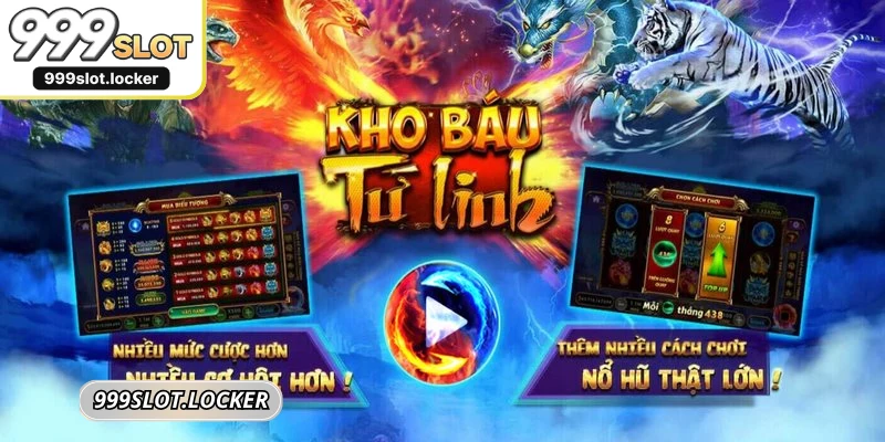 Kho Báu Tứ Linh vô cùng lôi cuốn, lấy cảm hứng từ bốn linh vật